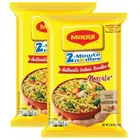 Maggi 2-Minute Instant Noodles Masala 2X70 g Pouch (Pack of 2)