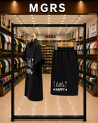 Typography Cotton Top & Bottom Set for Boys 