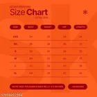 Cotton Blend Printed T-shirt for Women, Orange 