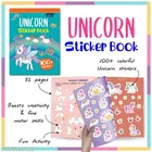Super Cute Toddlers Coloring Bag + Unicorn Sticker Books – Set of 2 Fun and Engaging Activity Books for Toddlers