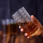 Set of 6 Aqua Plastic Glass