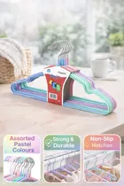 Steel Metal Cloth Hanger Set of 10 