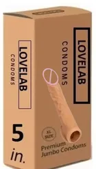 Lovelab Jumbo Reusable Condom for Men 