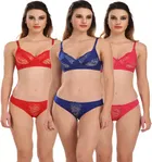 Silk Blend Lingerie Set for Women 