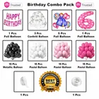 Rainbow Theme 6th Happy Birthday Decoration,Multicolour,Set Of 1