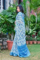 Floral Digital Print Saree for Women 