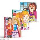 BOOKFORD Fairy Tale Shaped Board Book | Beauty and the Beast, The Frog Prince, and Princess and the Pea | for kids | fairy tales for kids  | story books | 