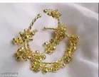 Samridhi golden ghungroo bangle for girls / womens 2 pcs