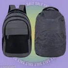 Nylon Backpack for Men & Women, Grey