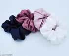 Rubber Bands & Scrunchies for Women, Pack of 4 