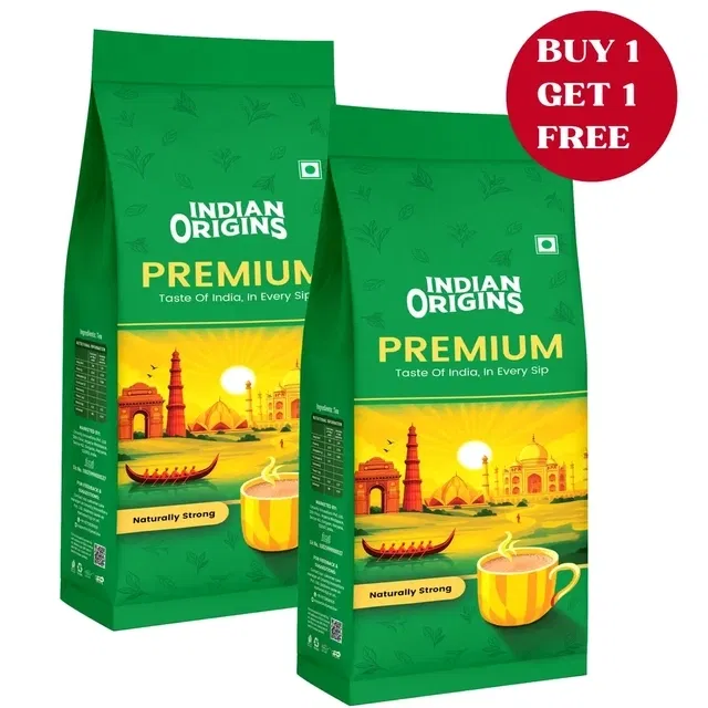 इंडियन ओरिजिन्स प्रीमियम टी 2X250 g (बय 1 गेट 1 फ्री)