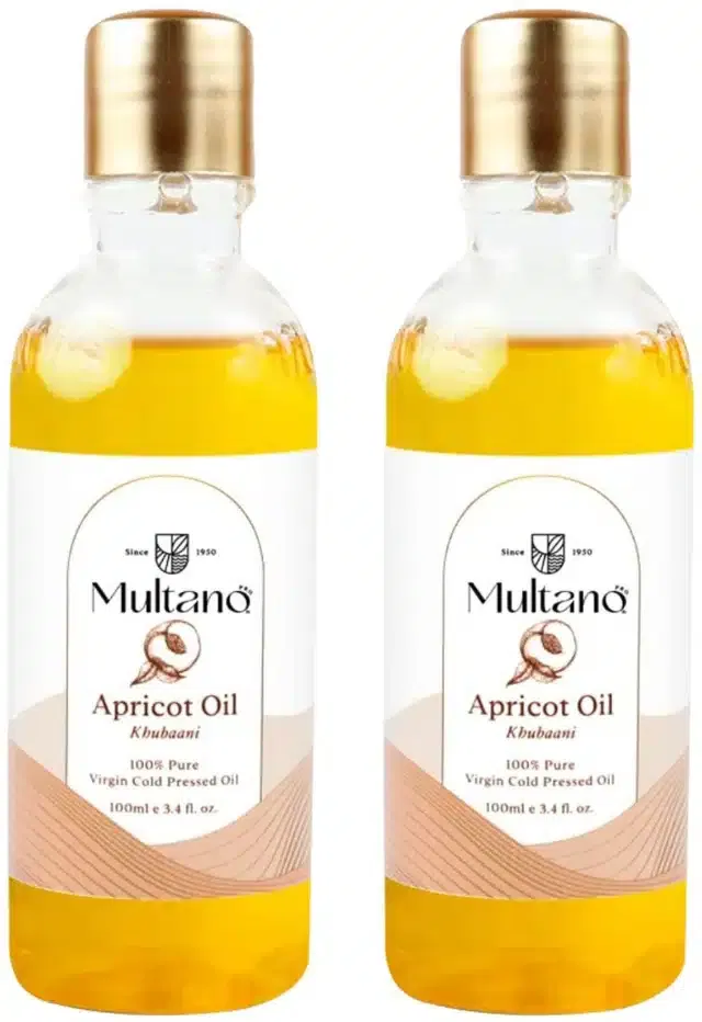 Apricot Oil for Hair (100 ml, Pack of 2)