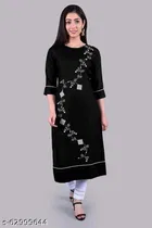 Rayon Printed Kurti for Women 
