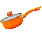 Aluminium Non Stick Sauce Pan with Glass Lid 