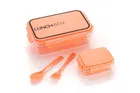 Saarthi Plastic Airtight Lunch Box (1200ml, Assorted)
