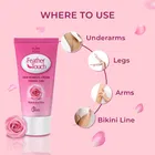 VI-JOHN Feather Touch Hair Removal Cream Rose & Aloe Vera Tube for Normal Skin 40 g