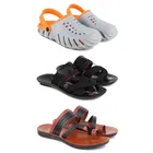 Combo of Clogs with Slippers for Men 