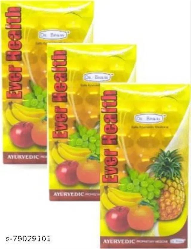 Dr. Biswas Ever Health Tonic For Weakness, Weight Loss, Insomnia, Loss Of Appetite 450Ml(Pack Of 3)