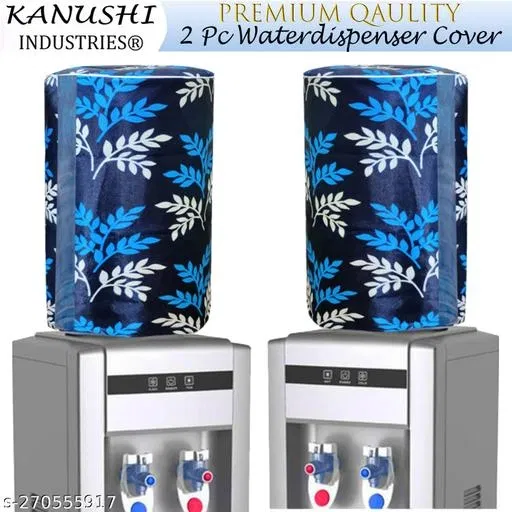 KANUSHI Industries® 2 Pc Water Dispenser Bottle Cover with Water Level Indication 20 L (WD-BLUE-SMALL-LEVS-2PC)