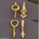 Earrings Combo,Gold-Plated Earrings For Women Girls