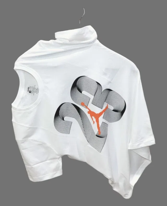 Half Sleeves T-Shirt for Men (White, XL)