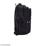 PRAYER BAGs  48L Black Laptop Backpack with 5 Compartment, Bottle Pocket, Front Pocket|Fits upto 17Inch Laptop Bag |Business, College, School Backpack|Casual Daypacks|Durable Backpack for Men & Women trendy men backpack