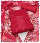 Embroidered Unstitched Suit for Women 