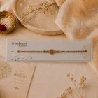 Golden Om Rakhi for Brother