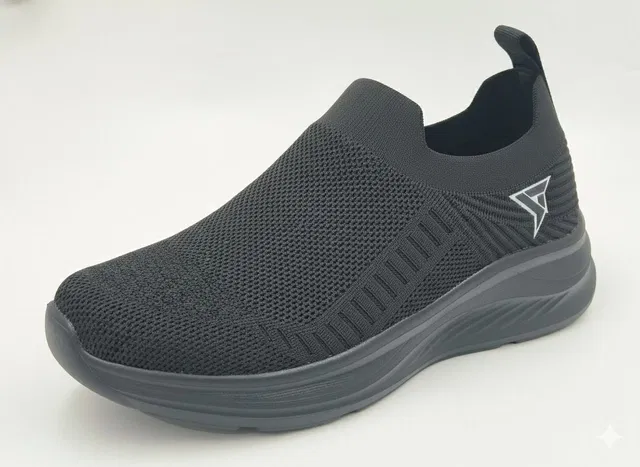 Eva Sports Shoes for Men (Black, IND-9)