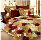 Double Bedsheet with 2 Pillow Covers 