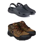 Combo of Casual Shoes with Clogs for Men 