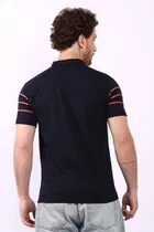 Striped Polo T-Shirt for Men 