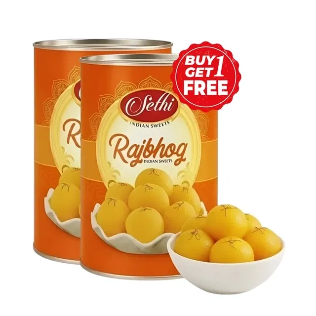 सेठी राजभोग 2X500 g ( बय 1 गेट 1 फ्री )