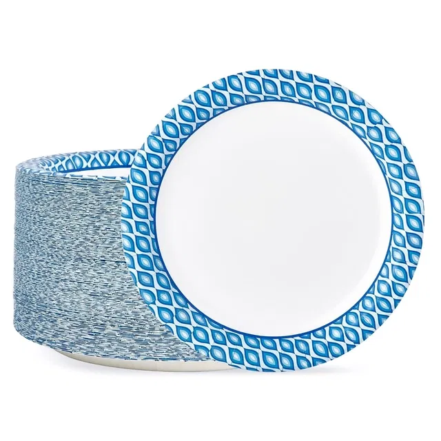 Fiora Paper Plate 12 Inches (20 Pcs)