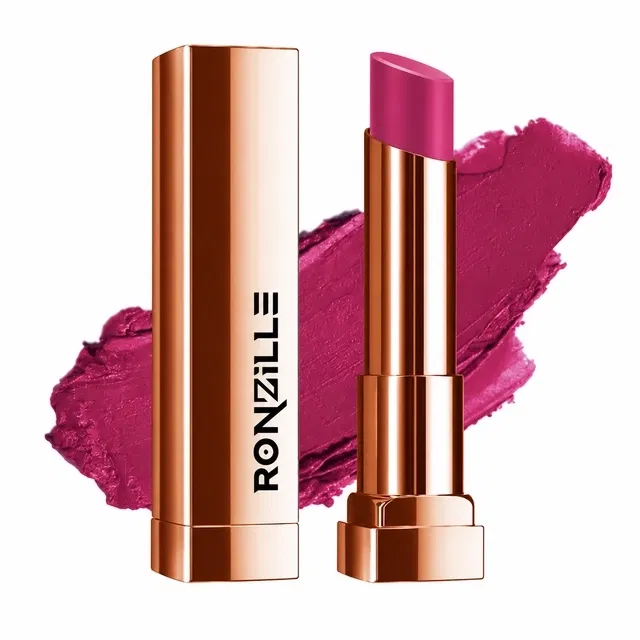 Ronzille Long Stay Creamy Matte Lipstick, Shade 13