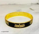 Black Jai Mahakal Kada Bracelet for Unisex for Men