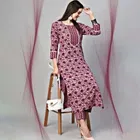 Women Cotton Blend, Kurta Pant Set (XL)