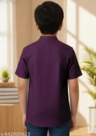 Embroidered Polycotton Short Sleeve Polo for Boys 