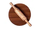 Wooden Chakla with Belan Set 