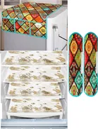 Knit 7 Pcs Fridge Cover Set 