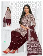 Polycotton Printed Unstitched Dress Material for Women & Girls 