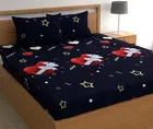 Polycotton 88x88 Inch Bedsheet with 2 Pillow Cover 