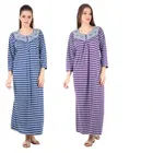 Woolen Hosiery Nighty for Women 