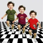 Cotton Blend Printed Clothing Set for Boys, Multicolour, Pack Of 3 