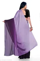 Georgette Abstract Saree for Women 