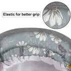 E-Retailer PVC Waterproof 3 Blade Ceiling Fan Cover With Adjustable Elastic Closer 