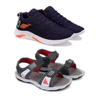 Combo of Sports Shoes and Sandals for Men 