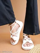 Shoetopia Flat White Size 3.0