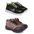 Sports Shoes for Men, Multicolor, Pack of 2 