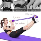 Elastic Pull Rope Sit-Up Band with Non-Slip Handle 